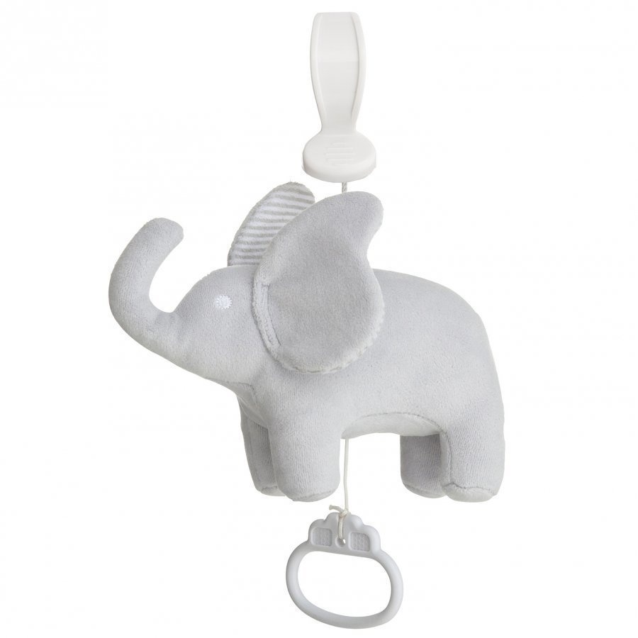 Elephant Pull String Elephant Grey Mobile