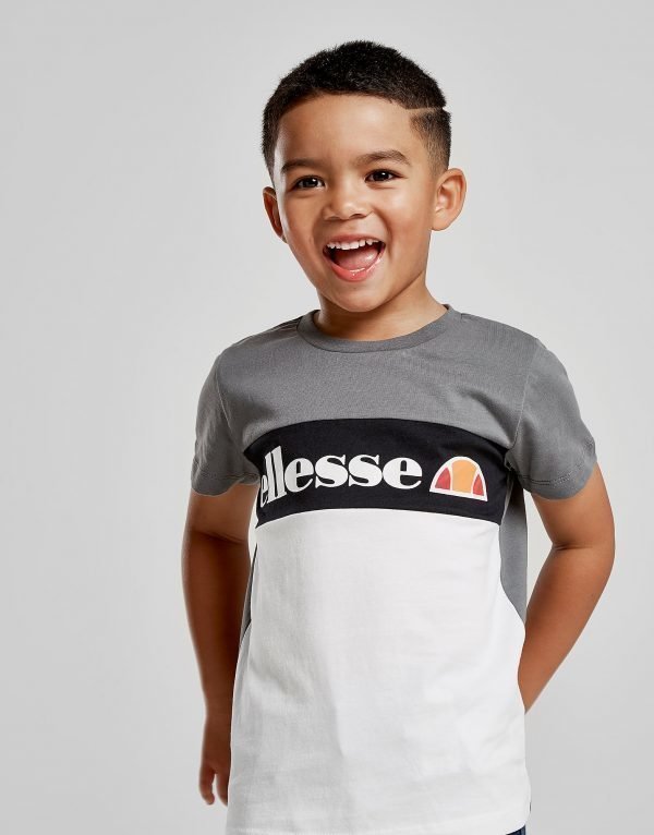 Ellesse Centio Colour Block T-Shirt Harmaa