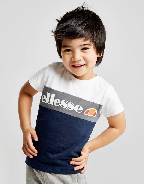 Ellesse Centio Colour Block T-Shirt Infant Laivastonsininen