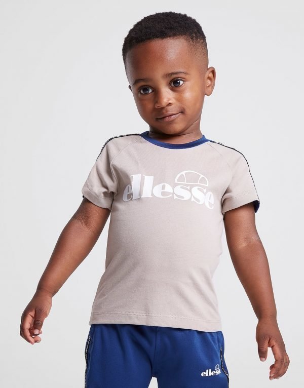 Ellesse Edison Tape T-Shirt Infant Beige