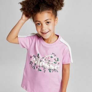 Ellesse Girls' Aster T-Shirt Vaaleanpunainen