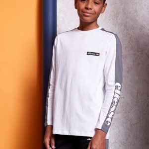 Ellesse Long Sleeve T-Shirt Valkoinen