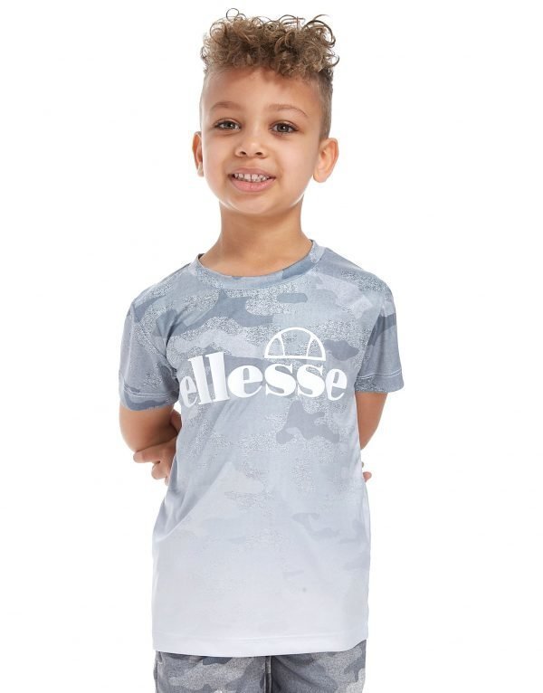 Ellesse Puccio Fade Camo T-Shirt Harmaa