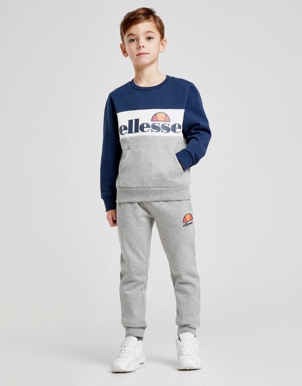 Ellesse Urbania Crew Tracksuit Harmaa