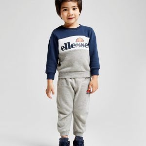 Ellesse Urbania Crew Tracksuit Infant Harmaa