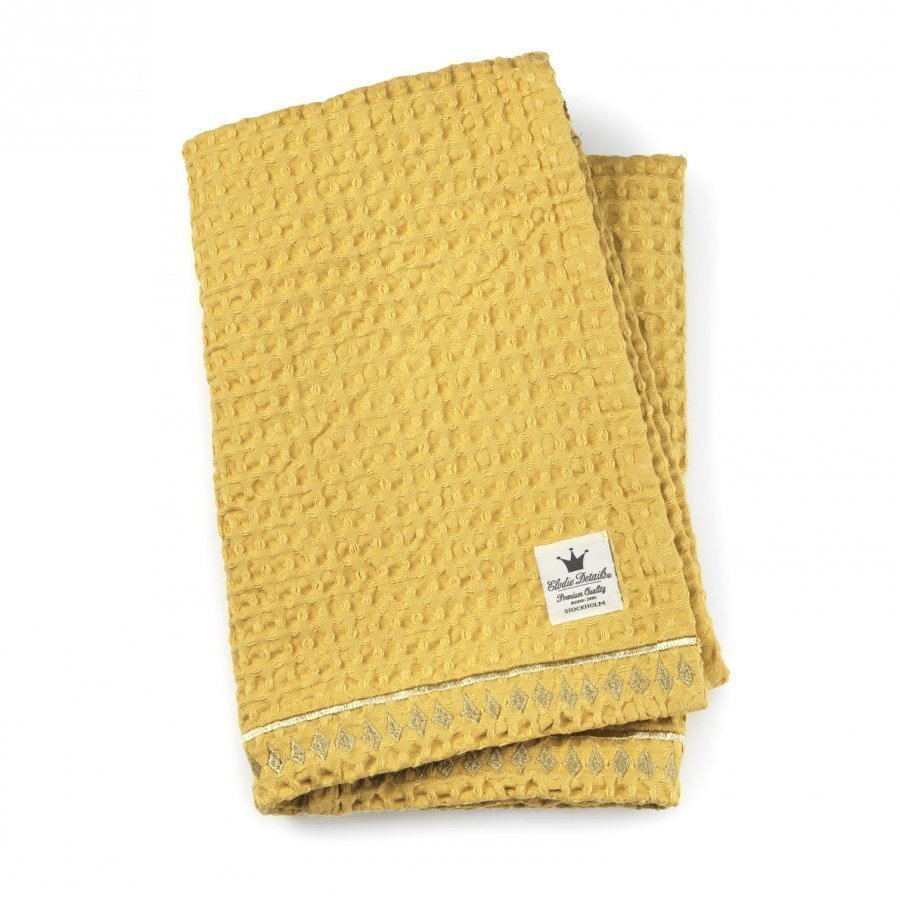 Elodie Details Cotton Waffle Blanket Sweet Honey Huopa