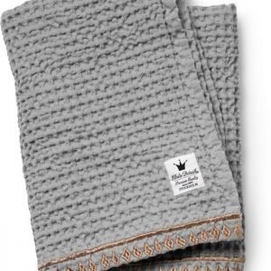 Elodie Details Cotton waffle blanket Gilded Grey