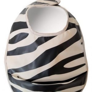 Elodie Details Ruokalappu Zebra Sunshine Black/White