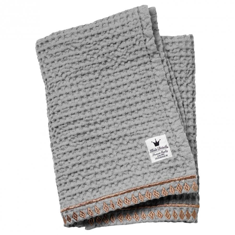 Elodie Details Waffle Blanket Gilded Grey Huopa