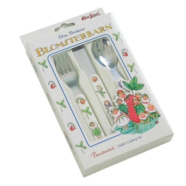 Elsa Beskow Cuttlery Set Blomsterbarn Ruokailuvälineet