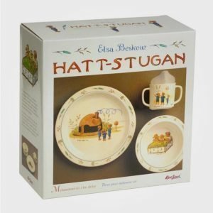 Elsa Beskow Gift Box Hattstugan Ruokailusetti