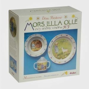 Elsa Beskow Gift Box Visor Ruokailusetti