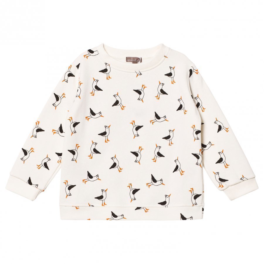 Emile Et Ida Seagull Sweater Pitkähihainen T-Paita