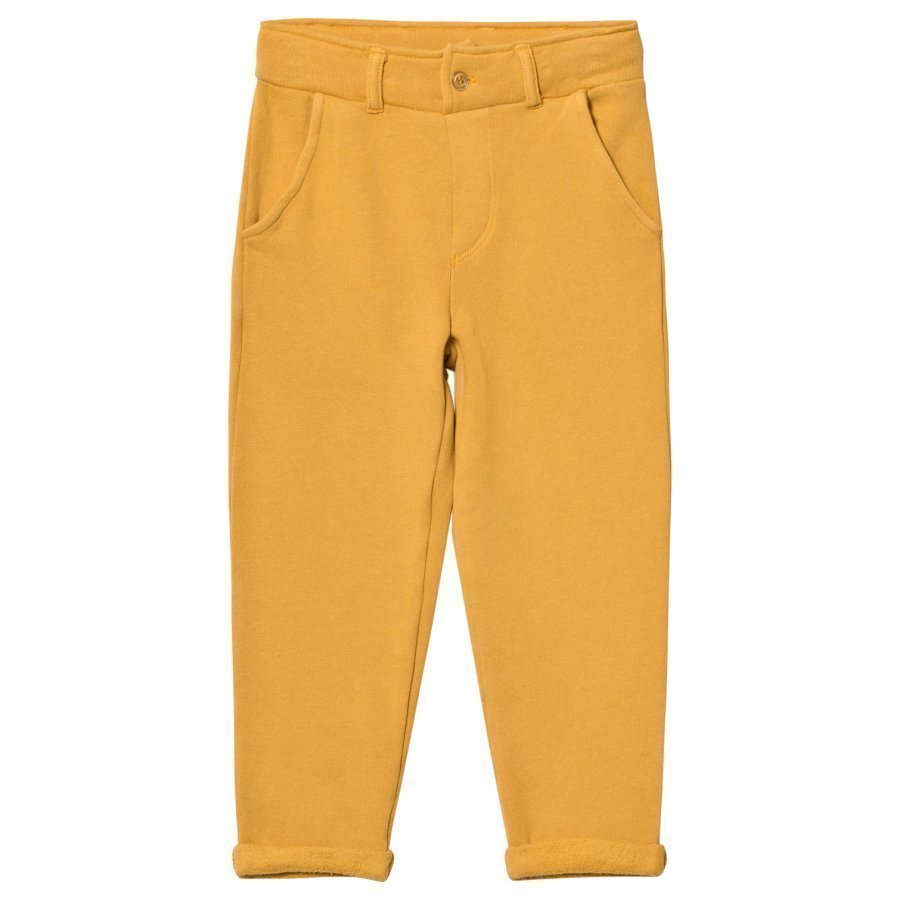 Emile Et Ida Sweatpants Ocre Housut