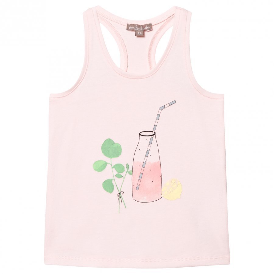 Emile Et Ida Tank Top Rose Pale Grenadine Liivi