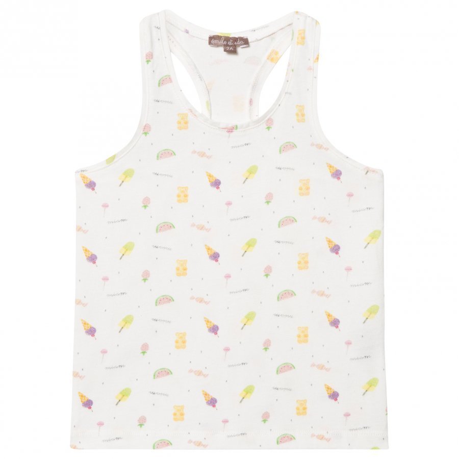 Emile Et Ida Tank Top Sucre Bonbons Liivi