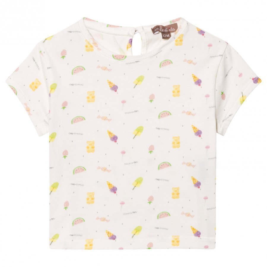 Emile Et Ida Tee Shirt Sucre Bonbons T-Paita