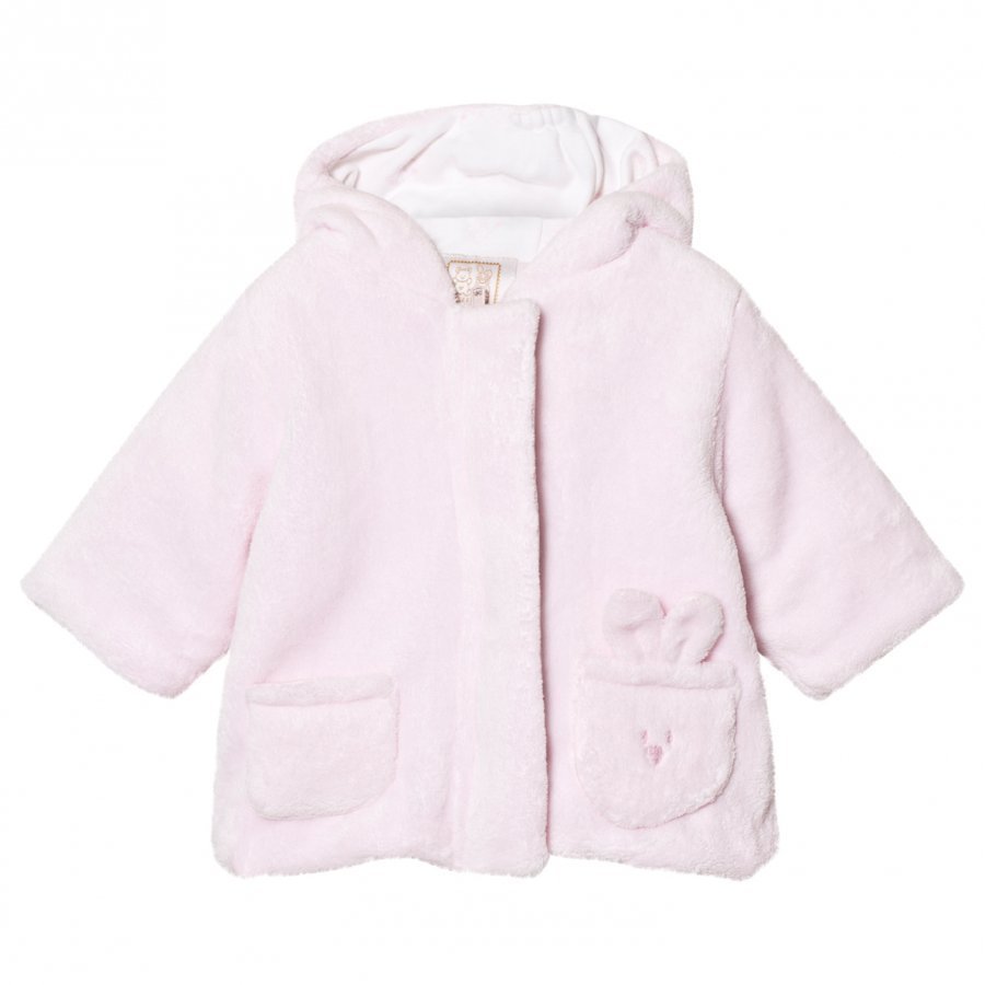 Emile Et Rose Layan Fleece Coat Pale Pink Fleece Huppari