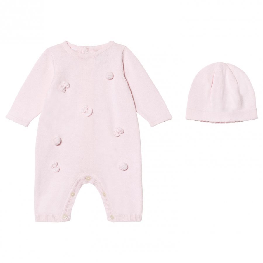 Emile Et Rose Liz Pink Knitted One-Piece Body