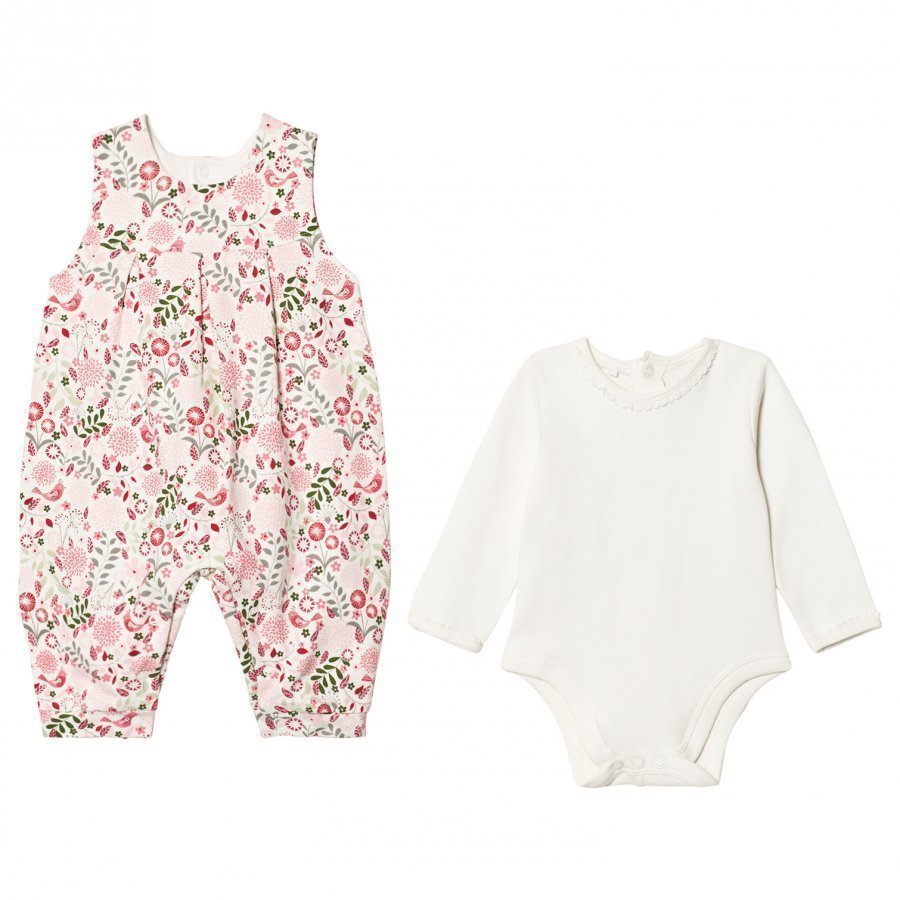 Emile Et Rose Lola Floral Jumpsuit Set Romper Puku