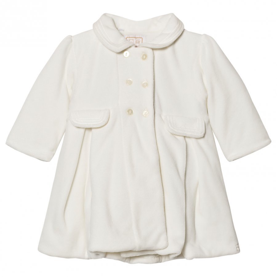 Emile Et Rose Lucinda Cream Double Breasted Coat Set Toppatakki