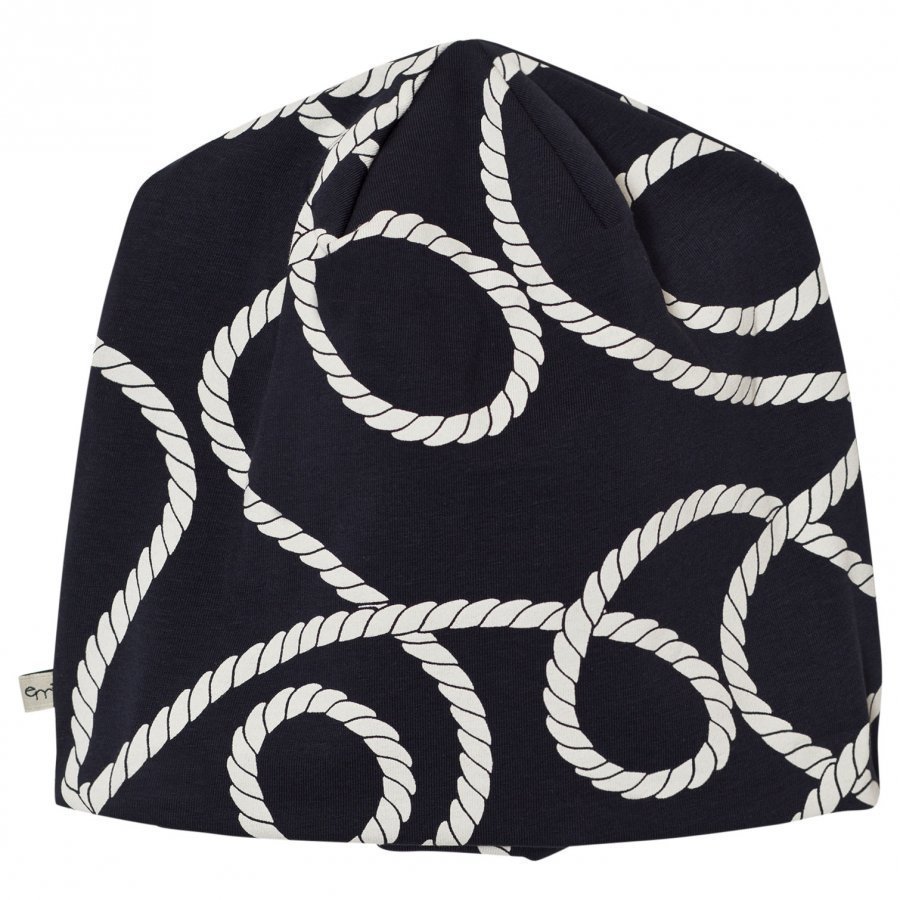 Emma Och Malena Em Beanie Rope Navy Pipo