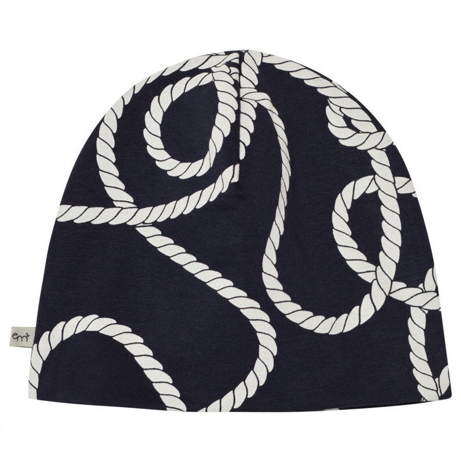 Emma Och Malena Em Beanie Rope Navy Pipo