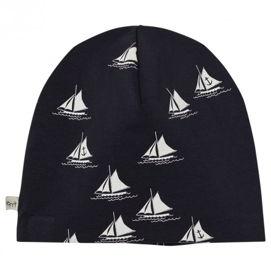 Emma Och Malena Em Beanie Ship Navy Pipo