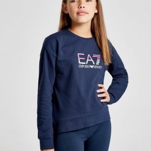 Emporio Armani Ea7 Girls' Training Crew Sweatshirt Laivastonsininen