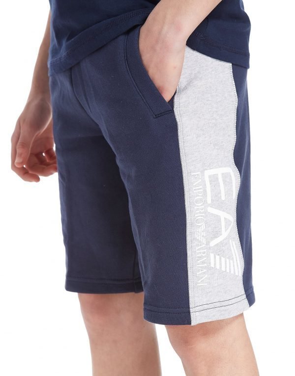 Emporio Armani Ea7 Panel Fleece Shorts Laivastonsininen