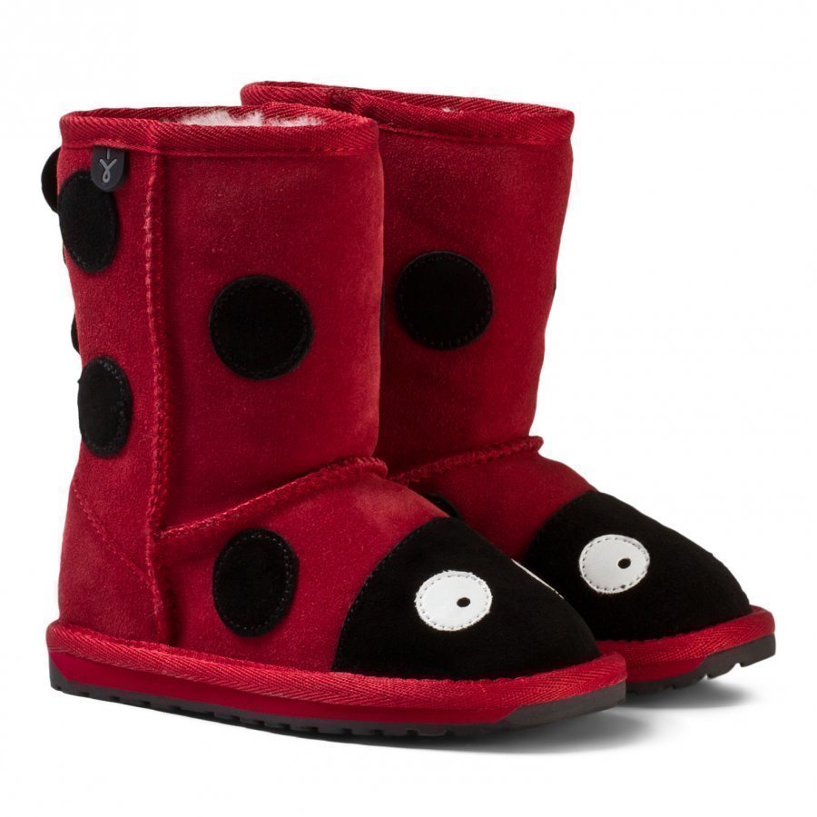 Emu Australia Little Creatures Ladybird Boots Nilkkurit