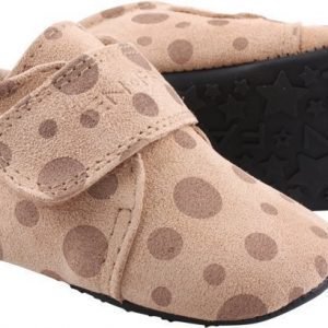 En Fant Tossut Jupiter Velcro Slipper Blush