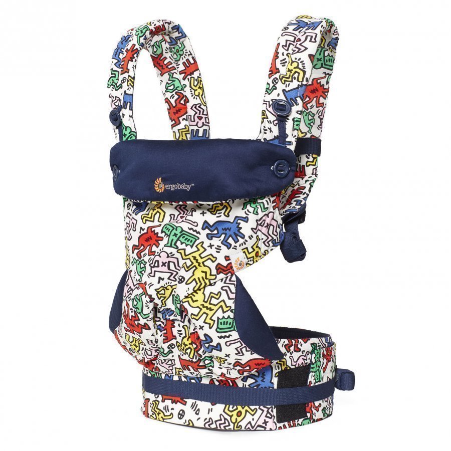 Ergobaby Four Position 360 Baby Carrier Keith Haring Pop Special Edition Kantoreppu