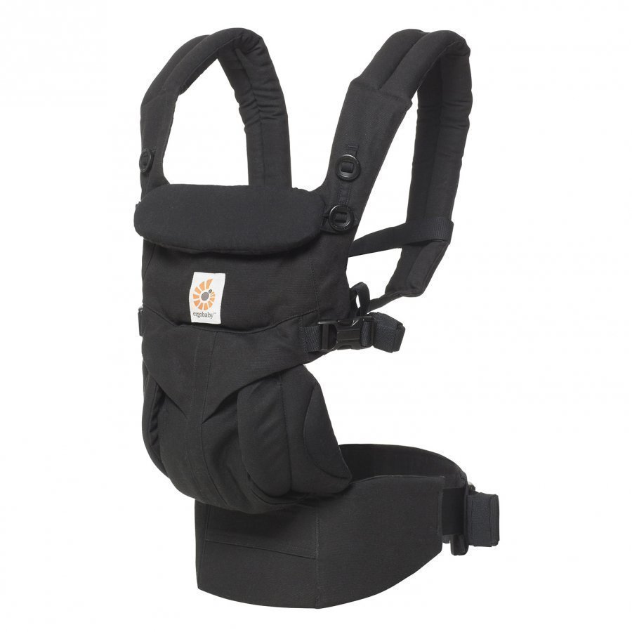 Ergobaby Omni 360 Baby Carrier All-In-One Pure Black Kantoreppu