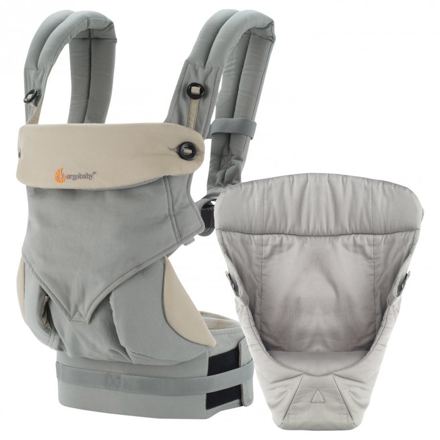 Ergobaby Startpack 360 Harmaa Easysnug Kantoreppu