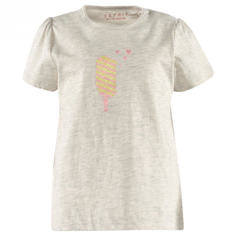 Esprit Eis T-Paita Pastel Grey T-Paita