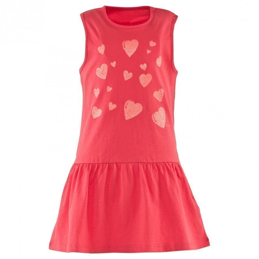 Esprit Jersey Tank Mekko Coral Punainen Mekko