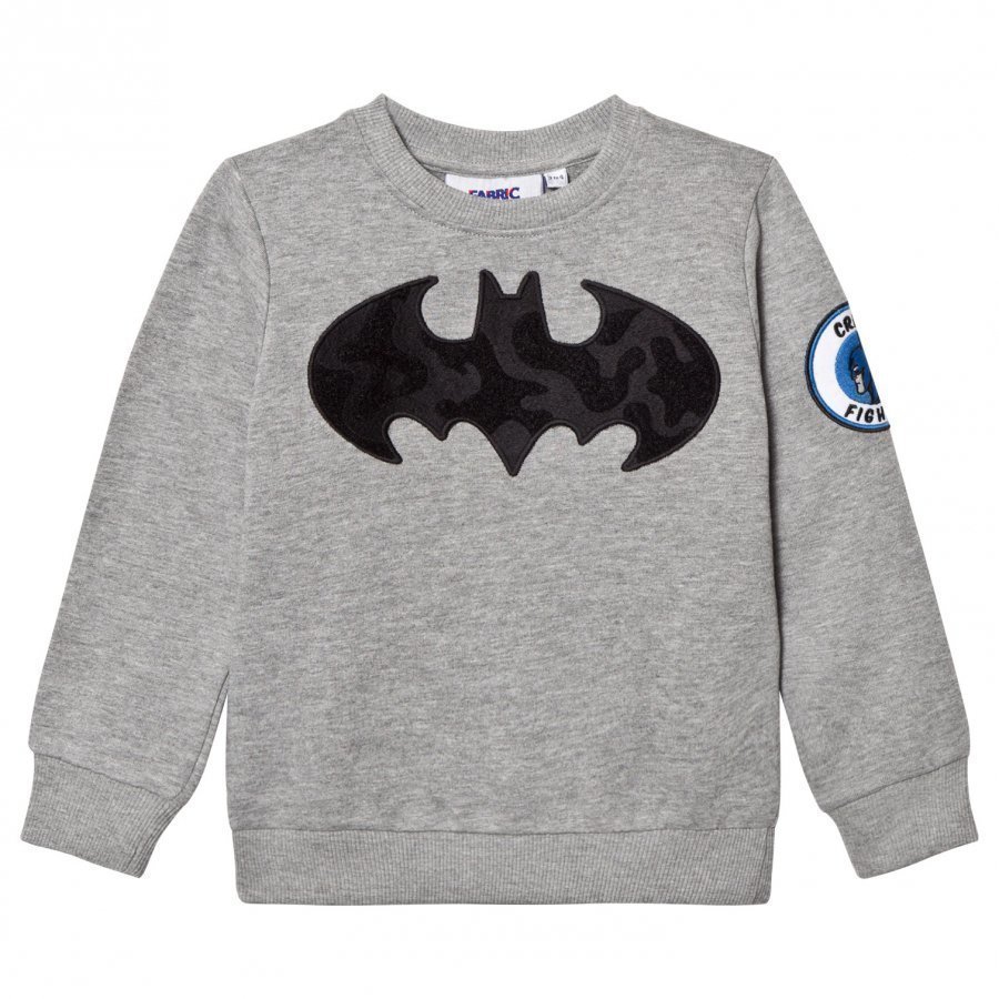 Fabric Flavours Batman Interchangeable Patch Sweatshirt Oloasun Paita