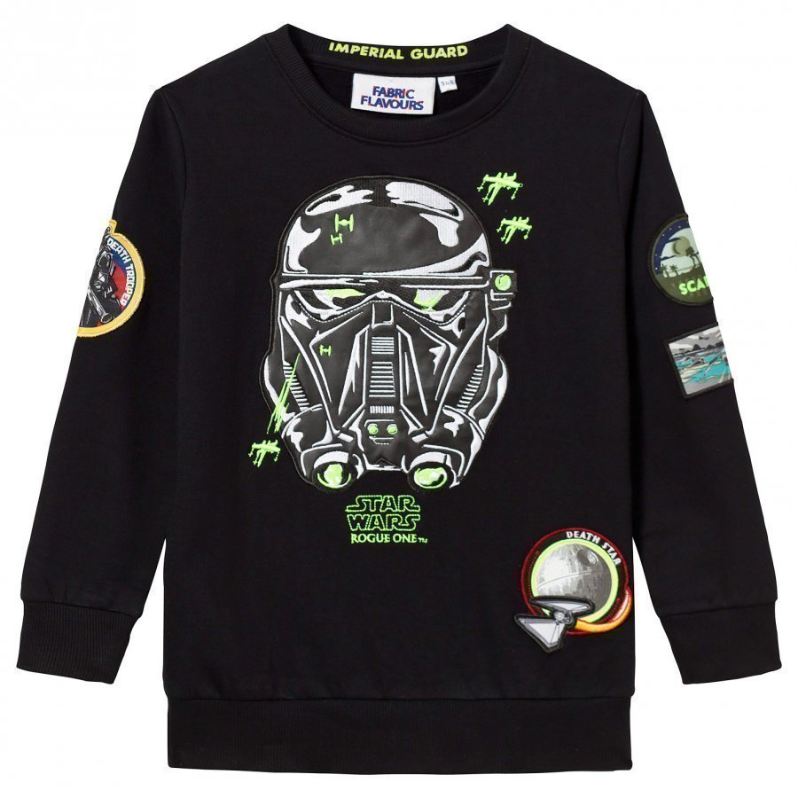 Fabric Flavours Death Trooper Patch Sweatshirt Oloasun Paita