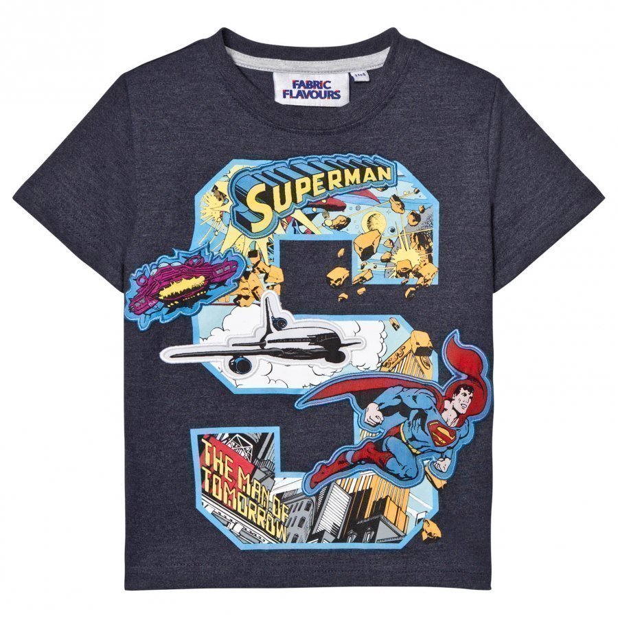 Fabric Flavours Superman S Comic Graphic Tee T-Paita