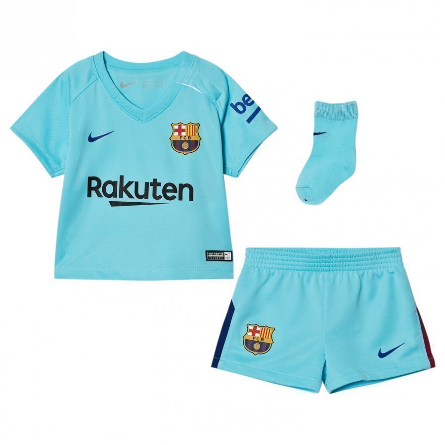 Fc Barcelona Infant Away Kit Jalkapalloasu