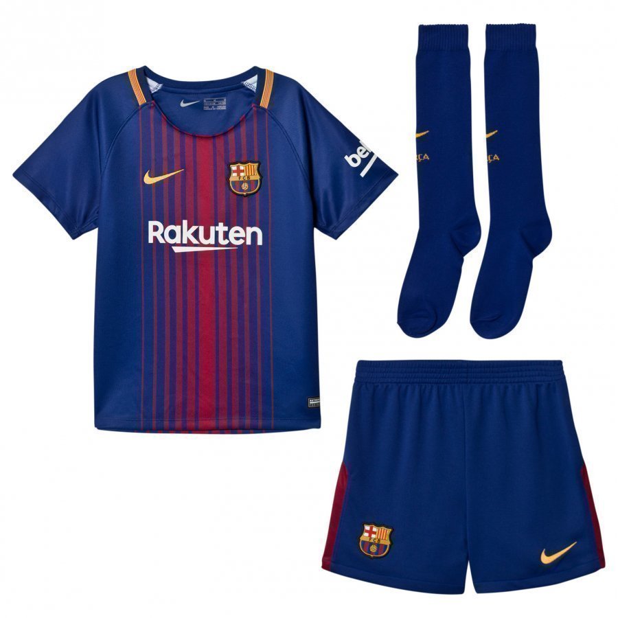 Fc Barcelona Kids Home Kit Jalkapalloasu