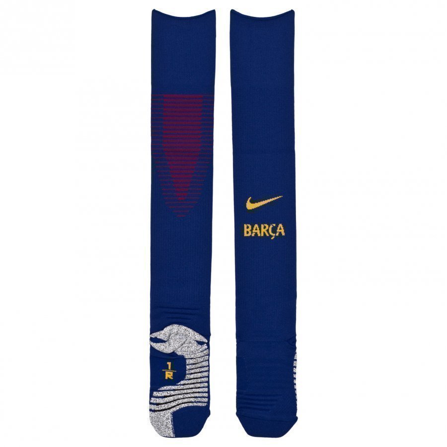 Fc Barcelona Navy Match Home Socks Jalkapallosukat