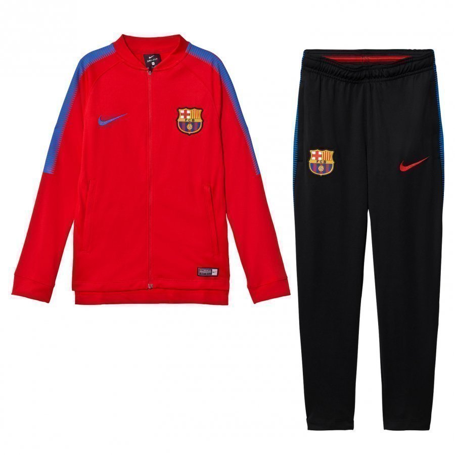 Fc Barcelona Squad Junior Tracksuit Jalkapalloasu