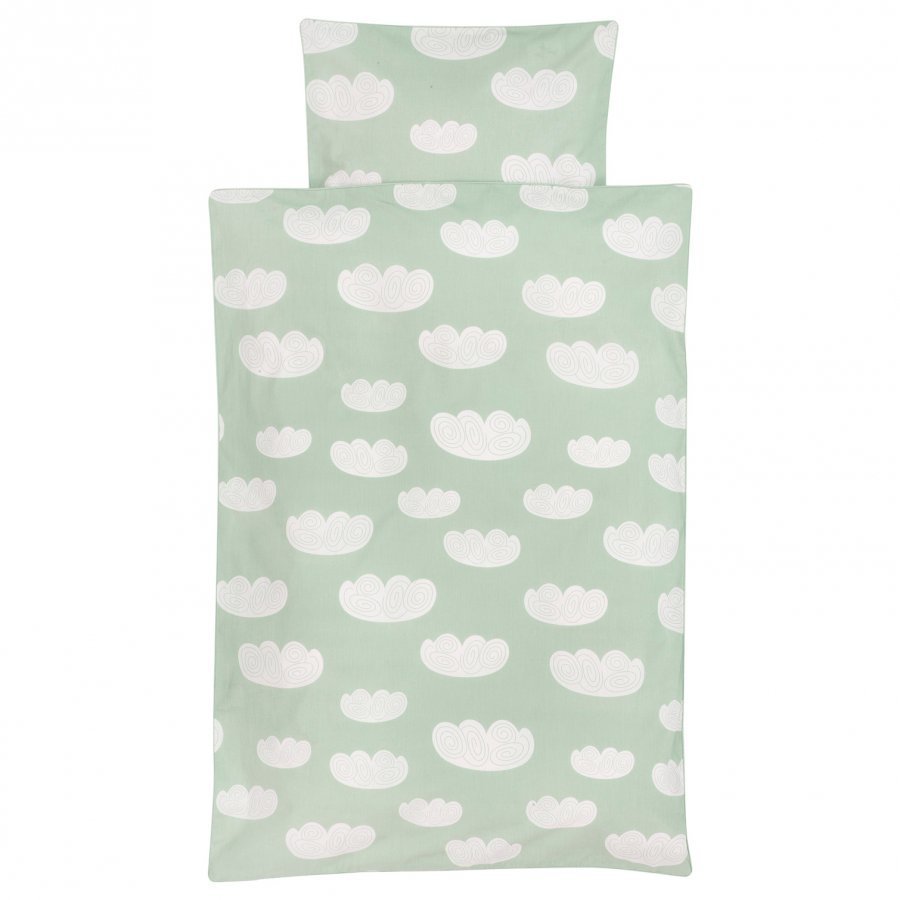 Ferm Living Cloud Bedding Mint Junior Vuodesetti