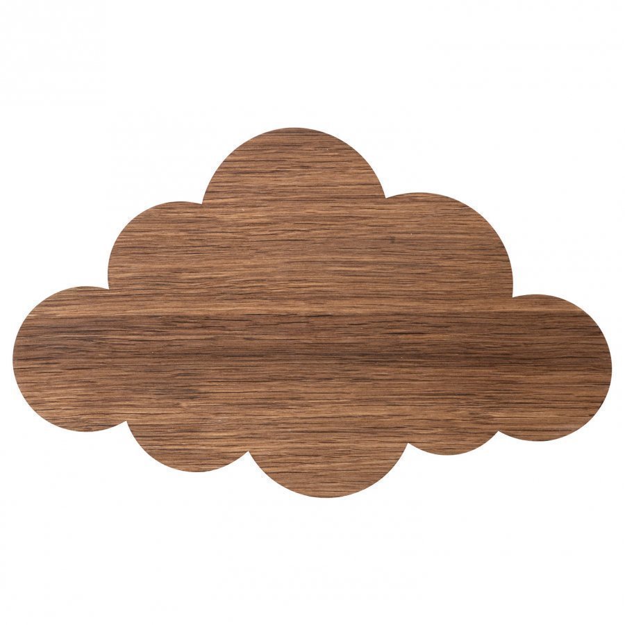 Ferm Living Cloud Lamp Smoked Oak Seinävalaisin