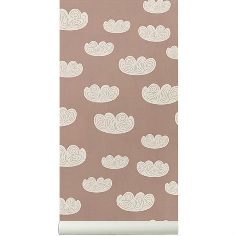 Ferm Living Cloud Tapetti Rosee Rosee