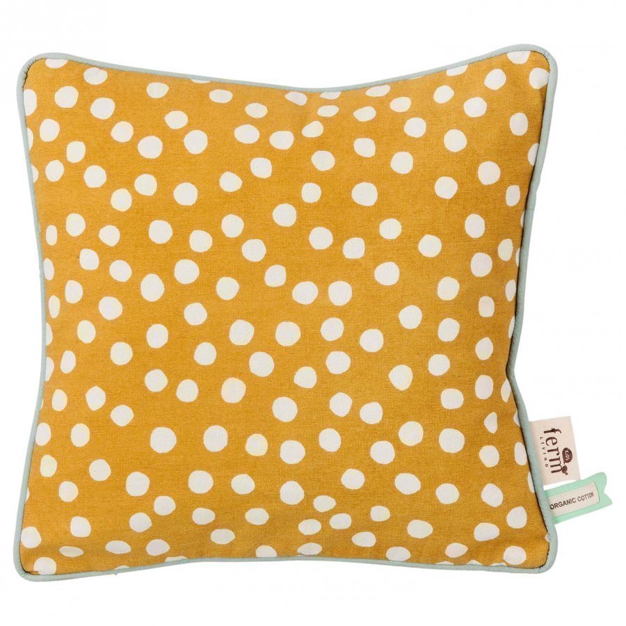 Ferm Living Dots Cushion Curry Koristetyyny