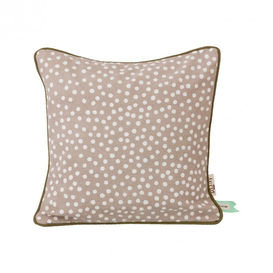 Ferm Living Dots Cushion Grey Koristetyyny