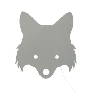 Ferm Living Fox Lamp Seinävalaisin Harmaa